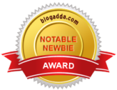 Blogadda NewBie award